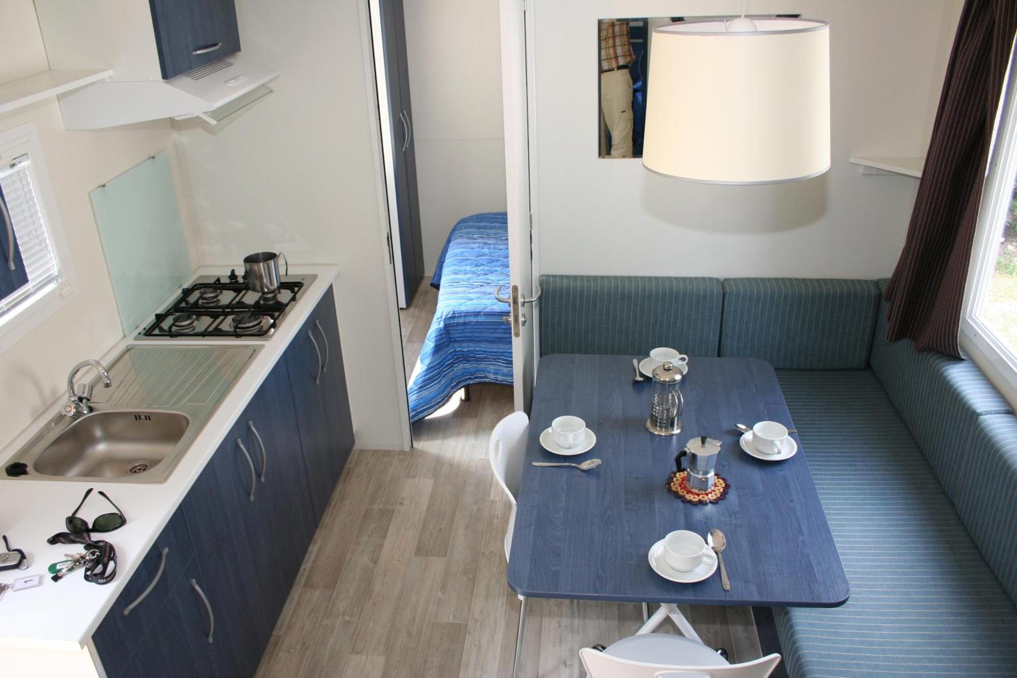 Happy Camp Mobile Homes In Camping Village Rosapineta Росолина Маре Екстериор снимка