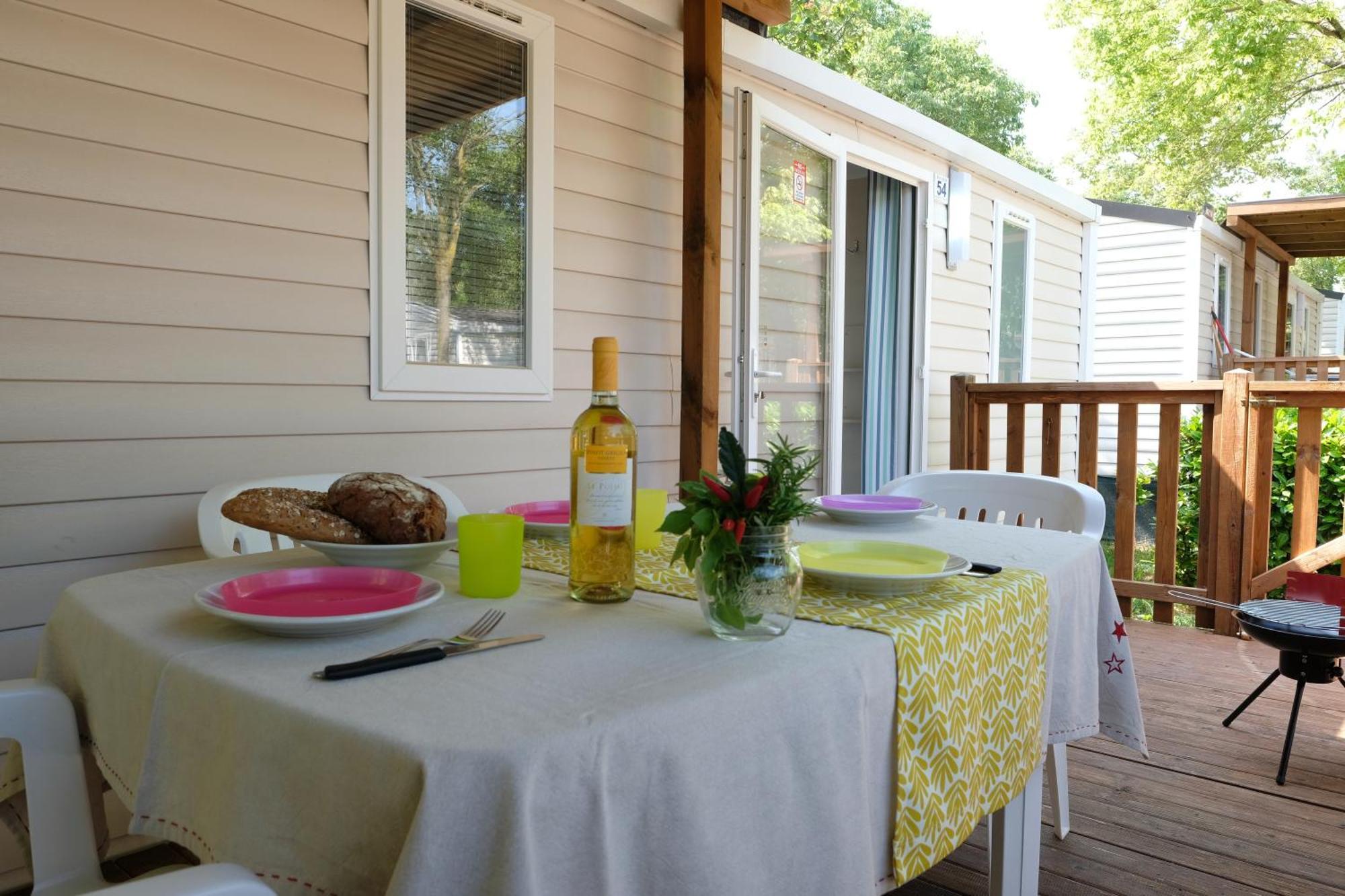 Happy Camp Mobile Homes In Camping Village Rosapineta Росолина Маре Екстериор снимка