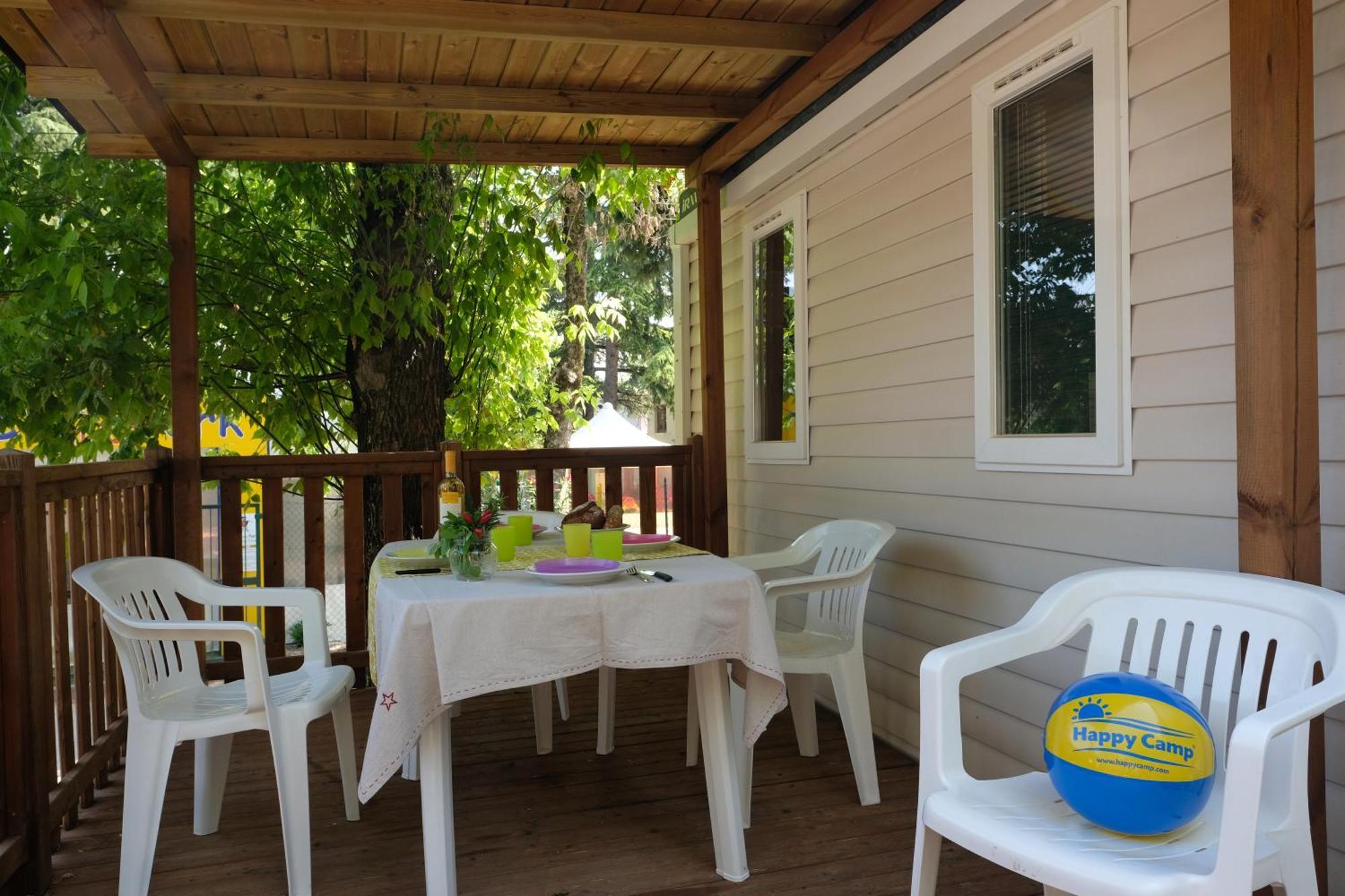 Happy Camp Mobile Homes In Camping Village Rosapineta Росолина Маре Екстериор снимка